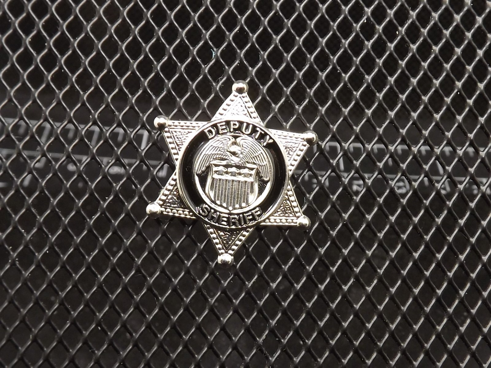 s l1600 972.jpg "Deputy Sheriff" Star Badge Lapel Pin – 1" Silver-tone